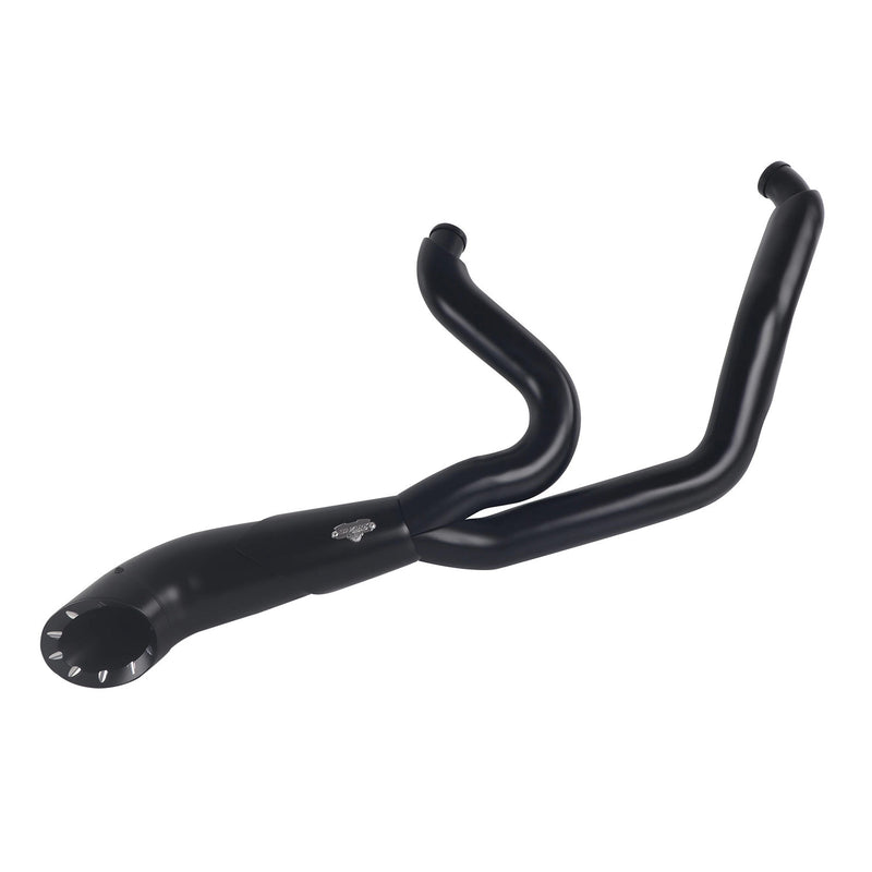 Chrome 2 into 1 Exhaust Pipe 4 Muffler for Harley 1995-2016 Touring Chrome 2 into 1 Exhaust Pipe 4 Muffler for Harley 1995-2016 Touring
