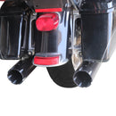 Sharkroad 4.5” Black Slip On Mufflers Exhaust for Harley Touring 1995-2016 PRO BAFFLE