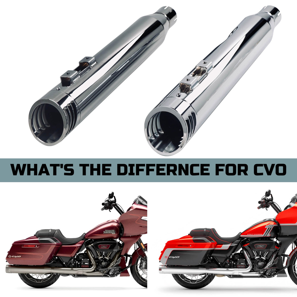 Harley-Davidson クロームマフラー 1_16398ee9-15e3-4620-994d-
