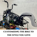 SHARKROAD 2.5" Classic TRUE-DUALS Full Exhaust System For Harley Softail 2000-2017 Models