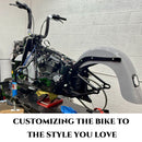 SHARKROAD 2.5" Classic TRUE-DUALS Full Exhaust System For Harley Softail 2000-2017 Models