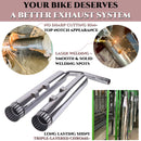 Sharkroad Exhaust Slip On Muffler For Kawasaki Vulcan Voyager 1700 Touring Models