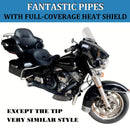 2 Into 1 Exhaust For Harley Touring 2017-up Models, Amazing Deep Rumble Sound