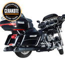 5 inch Black Slip on Mufflers for Harley Touring 1995-2025 Exhaust, Upgrading Style