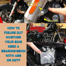 21*3.5''  2008-later Harley Touring Stainless Steel Spokes Front Dual Wheels Bearing