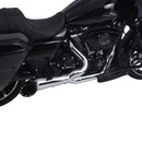 SHARKROAD 2 Into 1 Exhaust Pipes for Harley Touring 1995-2016 Full Exhaust System