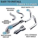 SHARKROAD 2-into-1 Exhaust for Harley Softail Exhaust Pipes, Enhance 2018-up Softail Models