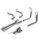Compelling Sound 2 Into 1 Exhaust for Harley Touring Exhaust Update 1995-2016 Models