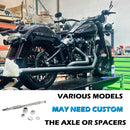 16*3.5" Rear Wheel Chrome Fat Spokes Rim for 08-up Harley Dyna/Softail/ Sportster, for Touring Only 2008 ABS Models