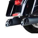 5 inch Black Slip on Mufflers for Harley Touring 1995-2025 Exhaust, Upgrading Style