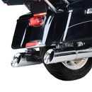 5.0'' Chrome Slip on Mufflers for Harley Touring 1995-2025 Exhaust, Upgrading Style