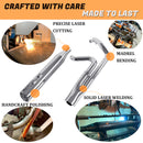 SHARKROAD Performance 2-1 Full System for Harley Exhaust Pipes 95-16 Touring