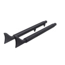 36 INCH Fishtail True Dual Black Ceramic Softail Exhaust for Heritage and Deluxe 2018-up