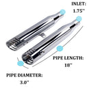 Sharkroad 3 inch Rumble Tone Slip on Mufflers for Stock Sportster Exhaust Upgrading 1980-2003