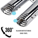 Sharkroad 3 inch Rumble Tone Slip on Mufflers for Stock Sportster Exhaust Upgrading 1980-2003