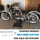 16*3.5" Rear Wheel Chrome Fat Spokes Rim for 08-up Harley Dyna/Softail/ Sportster, for Touring Only 2008 ABS Models