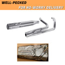 SHARKROAD Performance 2-1 Full System for Harley Exhaust Pipes 95-16 Touring
