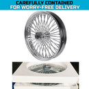 21*3.5'' Wheels for 2000-2007 Touring Stainless Steel Spokes Front Dual Disc