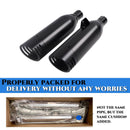 4.0" Slip-On Exhaust Muffler for Indian Scout (2015-2025) – Deep V-Twin Sound | Matte Black | Easy Bolt-On Installation