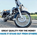 21*3.5''  2008-later Harley Touring Stainless Steel Spokes Front Dual Wheels Bearing