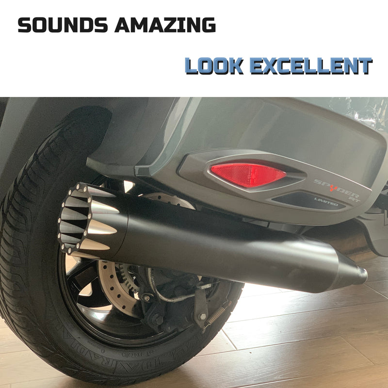 Rumble Sound Exhaust Muffler for 2014-2024 Can-Am Spyder RT & 2016-2024 Can-Am F3 Limited Models