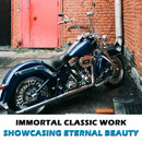 Sharkroad 36-39'' Custom Fishtail Slip on Mufflers for Harley Davidson Softail Models with Aftermarket