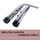 Sharkroad Exhaust Slip On Muffler For Kawasaki Vulcan Voyager 1700 Touring Models