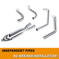 2 INTO 1 EXHAUST FOR HARLEY 2014-2022 SPORTSTER 1200 883 EXHAUST