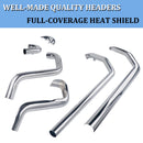 Header of True-Dual-Exhaust-for-Harley 1995-2016 Touring, for, Add 8X Horsepower