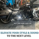 Sharkroad Loud 2-1 Exhaust for Harley Softail Exhaust 1985-2017 Models Upgrading
