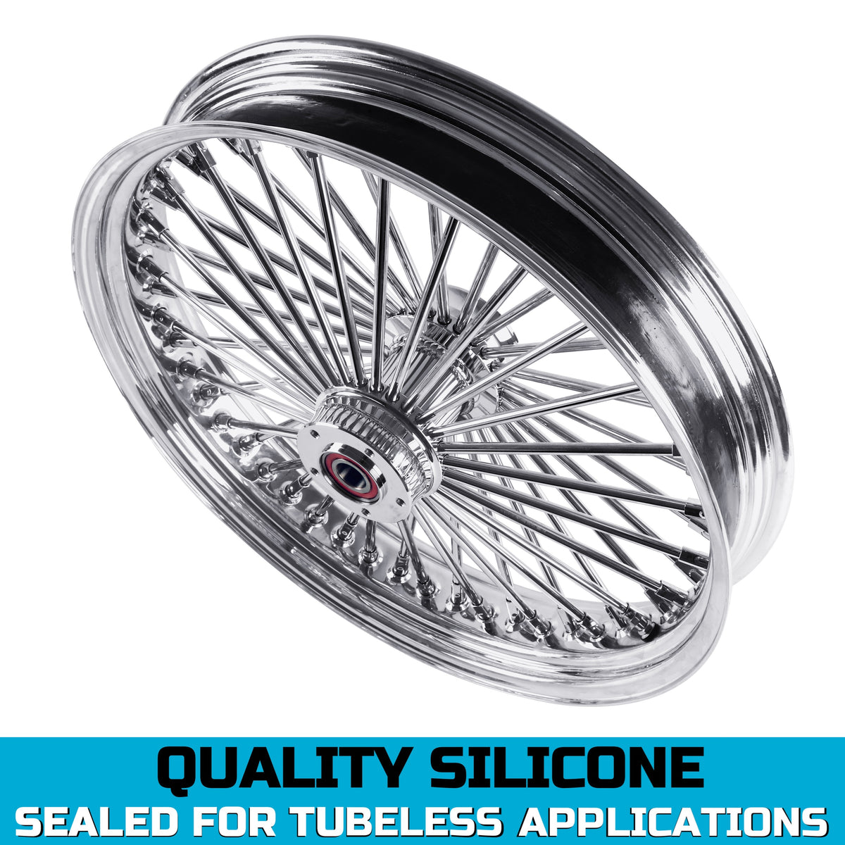 21*3.5'' 2008-later Harley Touring Stainless Steel Spokes Front Dual W