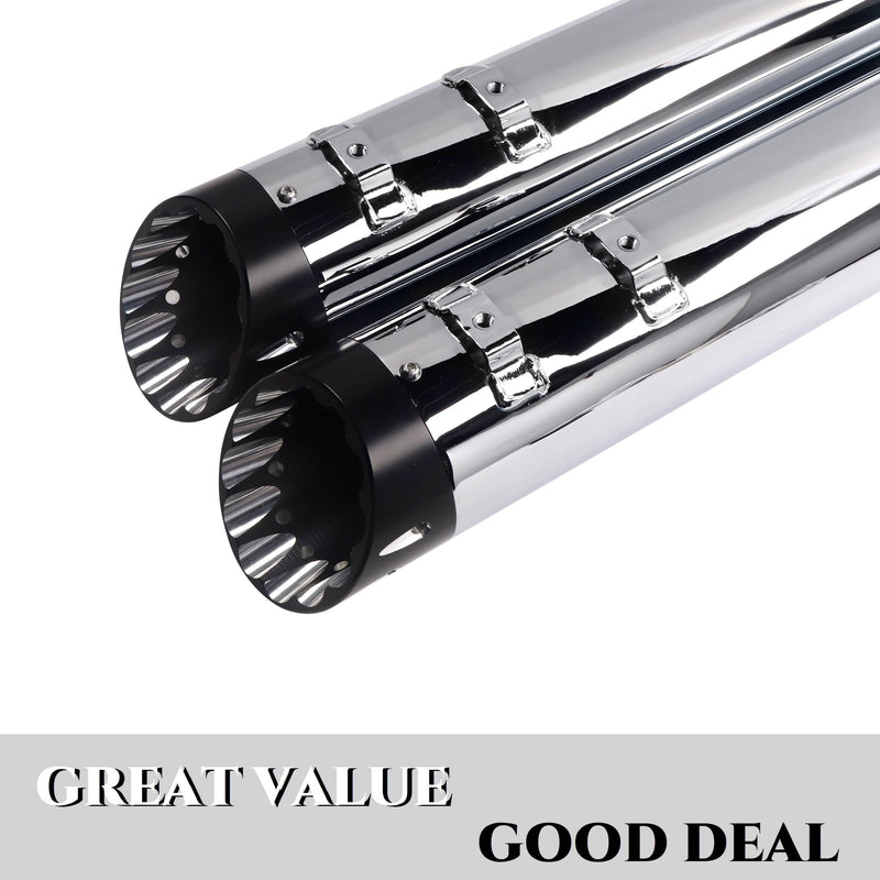 HARLEY- DAVIDSONジャガーサマ専用 Sharkroad 4.5'' Slip On Mufflers for Harley Triglide 09-25, for Bold C
