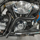 1984-UP 2" LAF Drag Pipes Wrapped Exhaust For Harley Softail Sportster 883