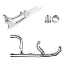 True Duals with Fishtail Slip ons Full System for Harley Touring
