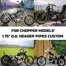 Sharkroad 1 3/4"OD fishtail end caps