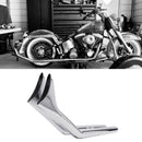 SharkRoad Upswept Fishtail Slip Ons for True Dual Exhaust Systems Harley Davidson Softail