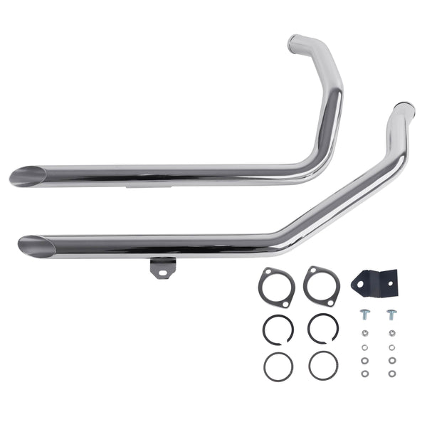 LAF Drag Pipes for 1986-2003 Rigid Frame Sportster Harley Exhaust