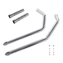 Loud 1.75'' Drag Pipes for 1957-1985 Harley Sportster Exhaust System