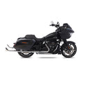 Sharkroad 33~42" Chrome Fishtail Slip-On Muffler for 2017-UP Touring Models