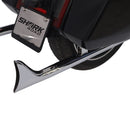Sharkroad 33~42" Chrome Fishtail Slip-On Muffler for 2017-UP Touring Models