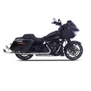 Sharkroad 33~42" Chrome Fishtail Slip-On Muffler for 2017-UP Touring Models
