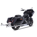 Sharkroad 33~42" Chrome Fishtail Slip-On Muffler for 2017-UP Touring Models
