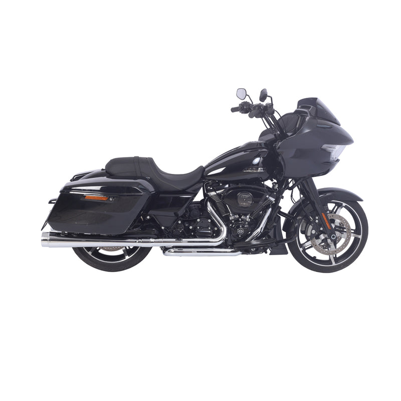 For 2017-UP Harley Davidson touring 4.4 inch Chrome megaphone slip on