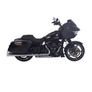 For 2017-UP Harley Davidson touring 4.4 inch Chrome megaphone slip on mufflers