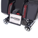 Sharkroad 4.5” Chrome Slip On Mufflers Exhaust for Harley Touring 1995-2016 Pro-Baffle