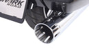 Sharkroad Harley Touring M8 2017-UP 4.5” Chrome Slip On Mufflers PRO BAFFLE