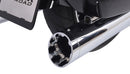 Sharkroad 2017-UP 4” Chrome Slip On Mufflers Exhaust for Harley Touring M8