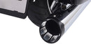 Sharkroad Harley Touring M8 2017-UP 4.5” Chrome Slip On Mufflers PRO BAFFLE