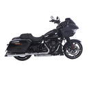 5.0'' Chrome Slip on Mufflers for Harley Touring 1995-2025 Exhaust, Upgrading Style