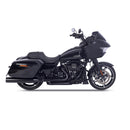 Sharkroad Harley Touring 2017-UP 4.5” Black Slip On Muffler Pro-Baffle